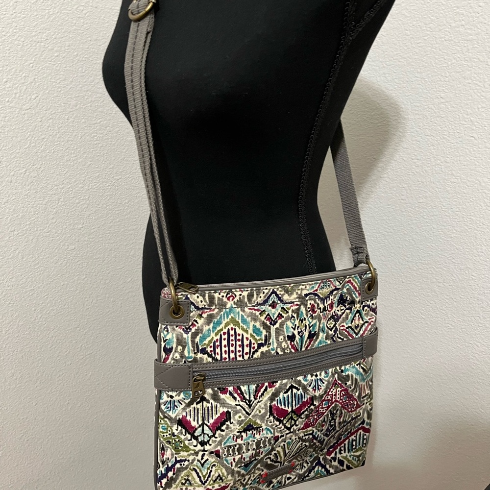 Sakroots Women's Artist Circle Messenger Bag